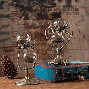 metal sand hourglass