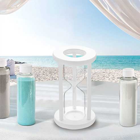 DIY empty hourglass 