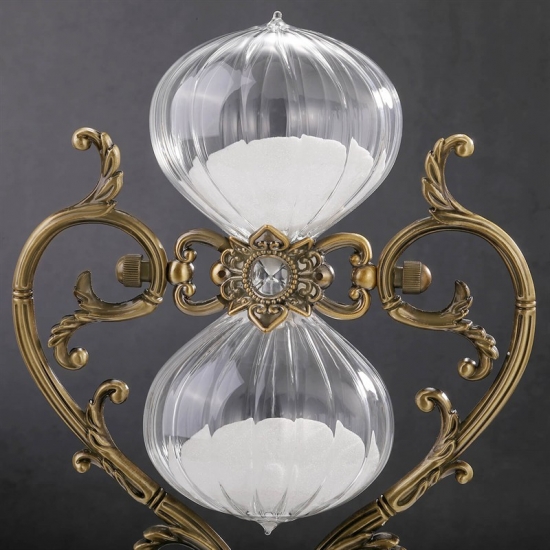 vintage hourglass