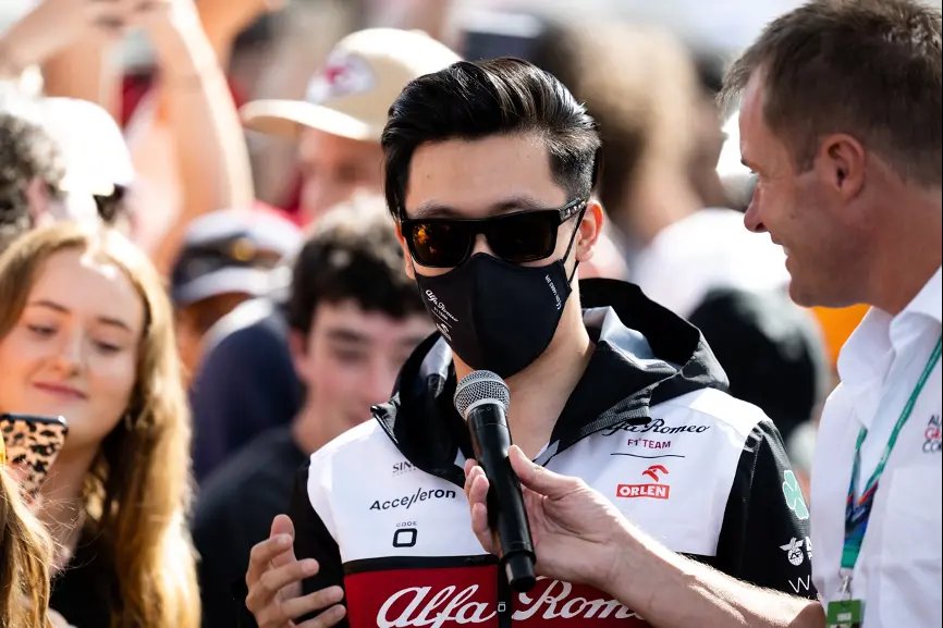 Zhou Guanyu F1 Driver