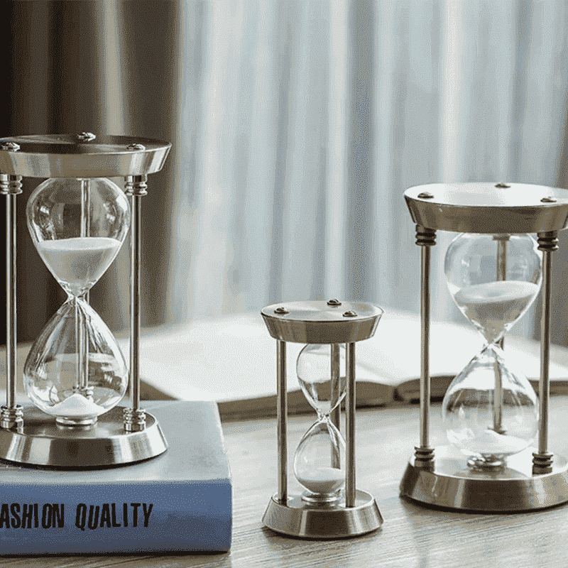30 60 Minutes Modern Sand Timer 