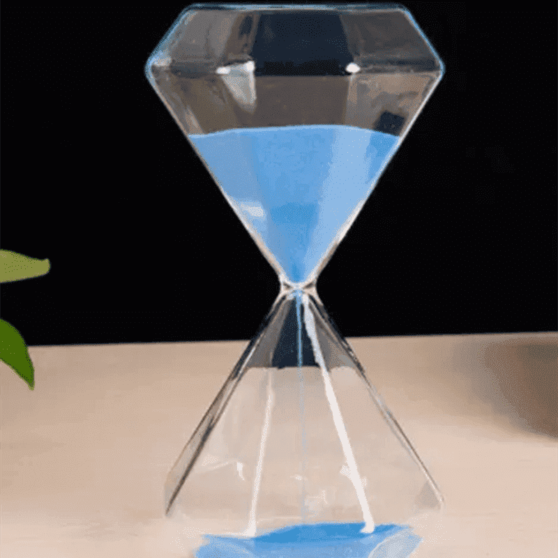 sand timer for decor