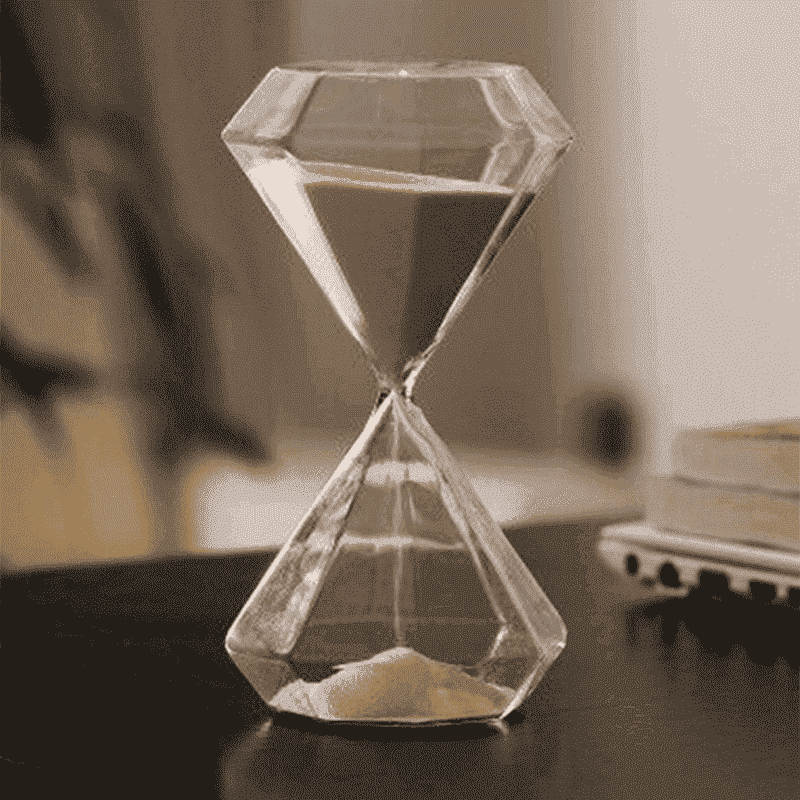 glass hourglass