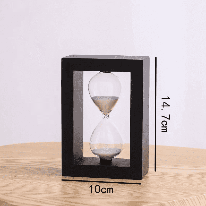 Sand clock wood