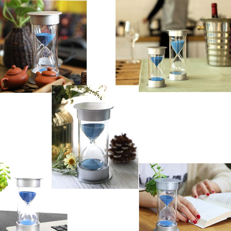 plastic hourglass