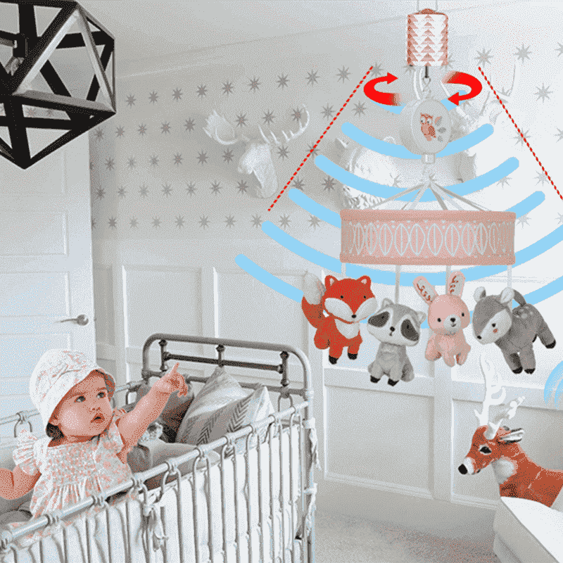 baby crib mobile motor