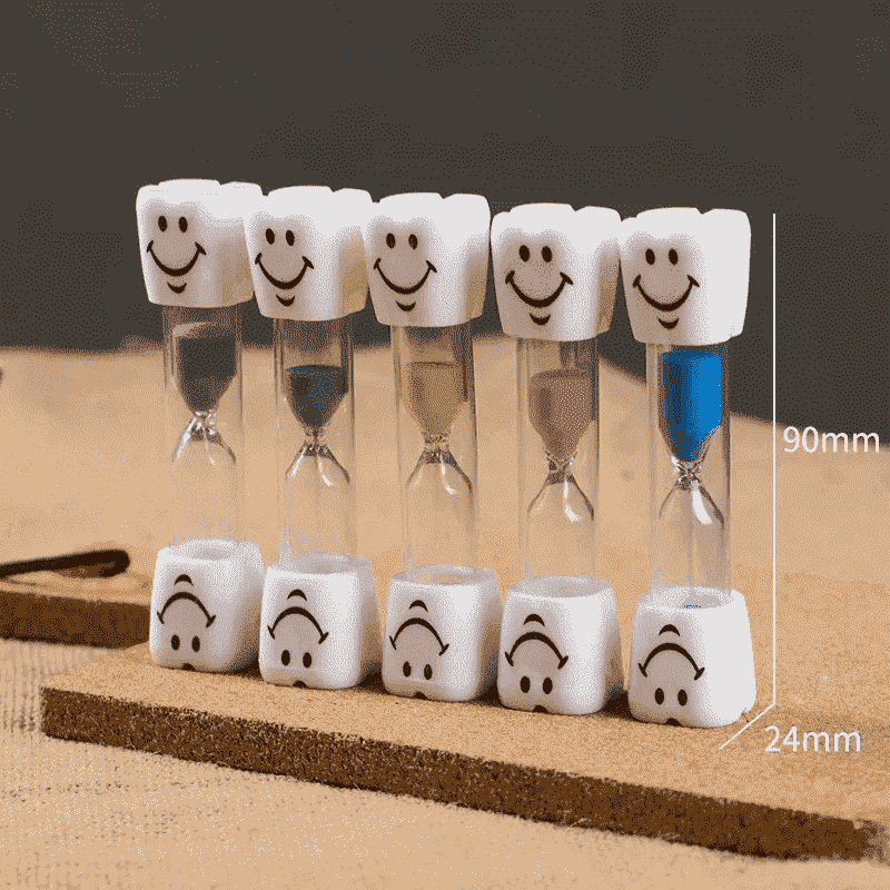 Plastic sandglass hourglass colorful
