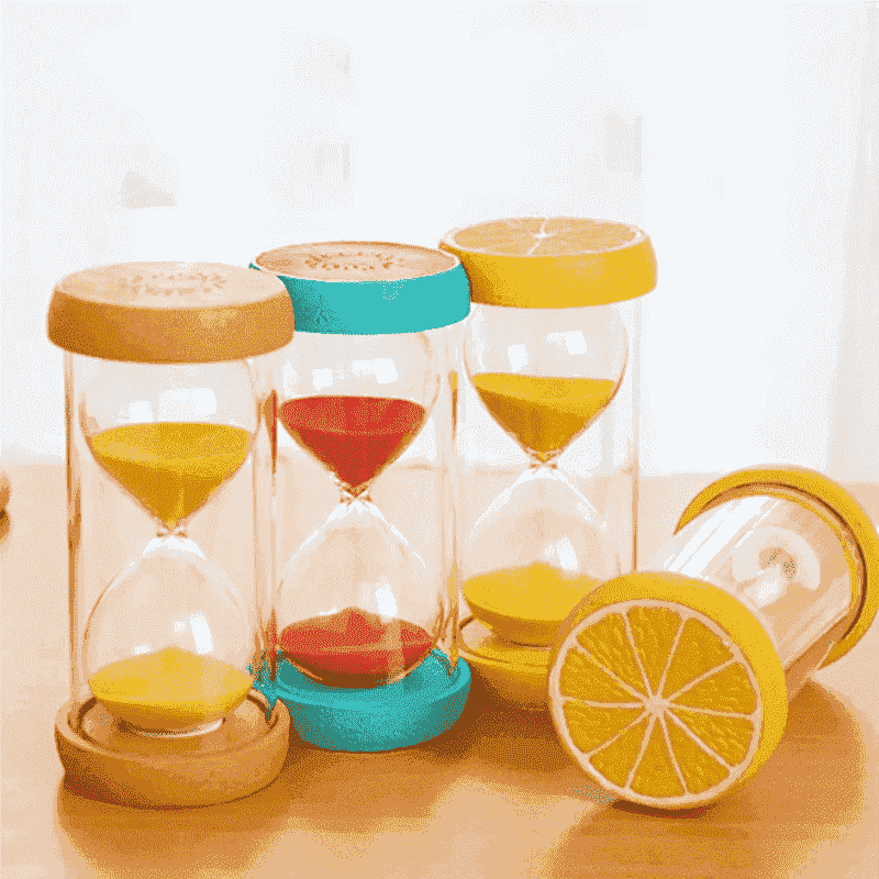 Plastic sand timer