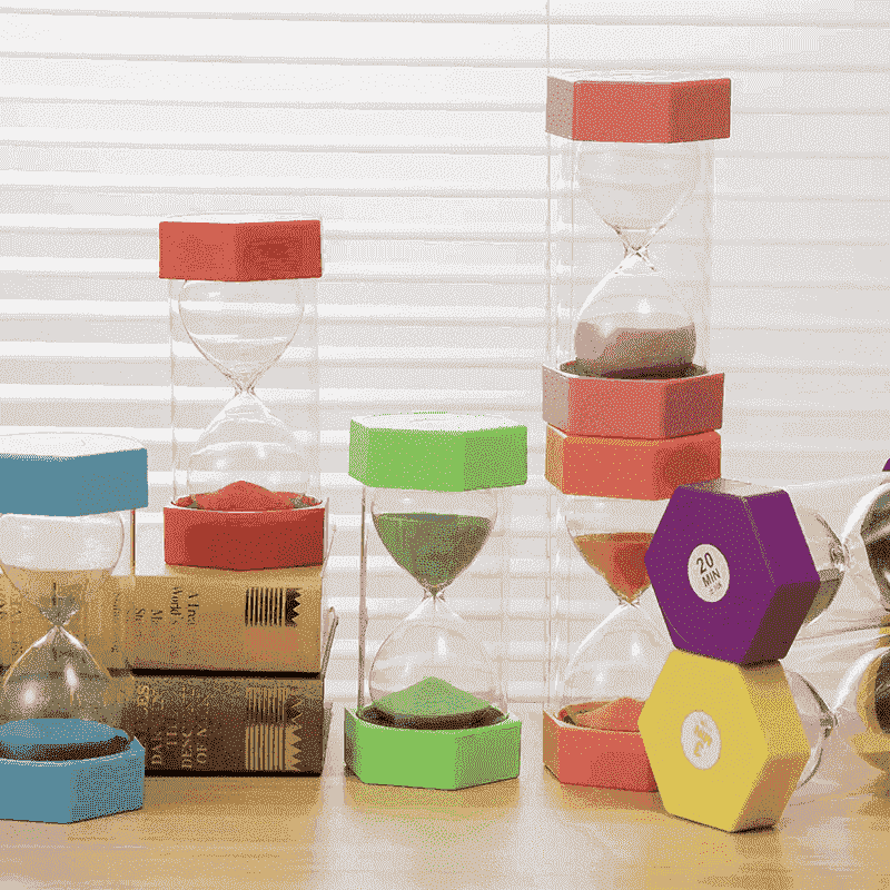 Large hourglass timer