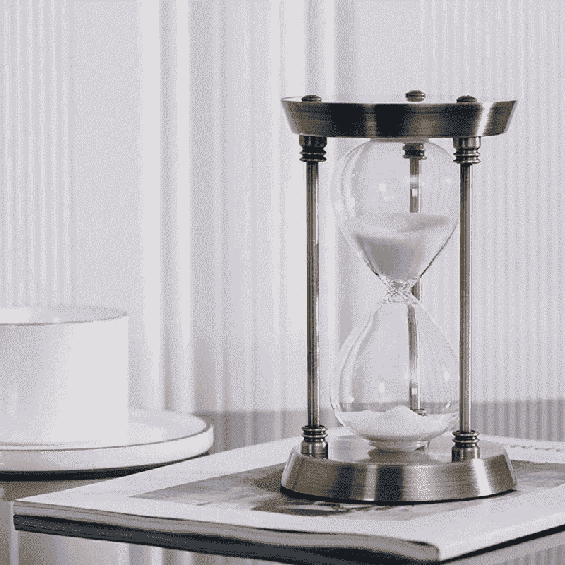 Vintage sand timer