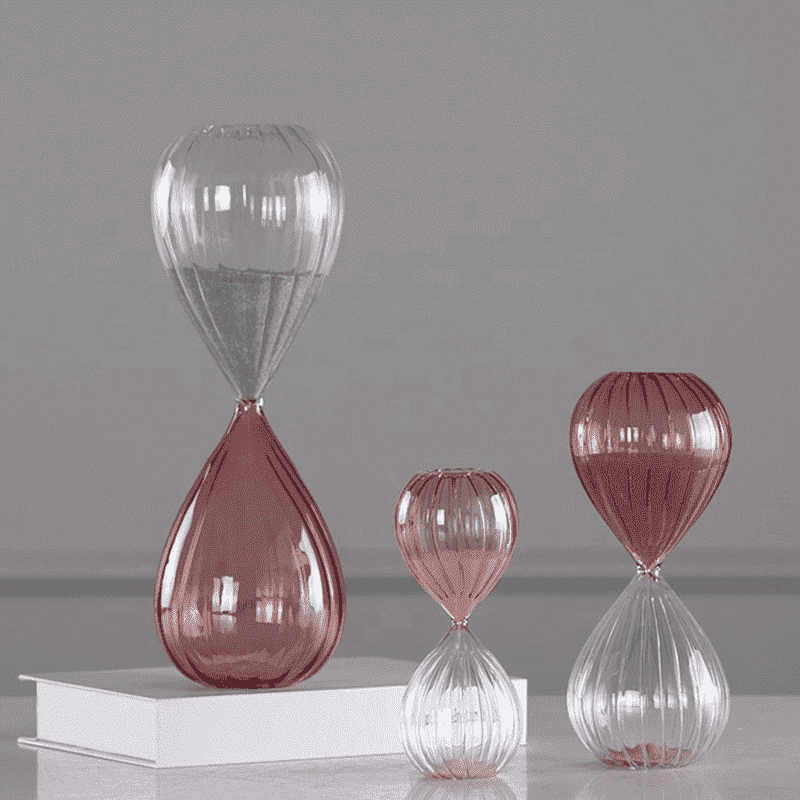 Glass sand timer