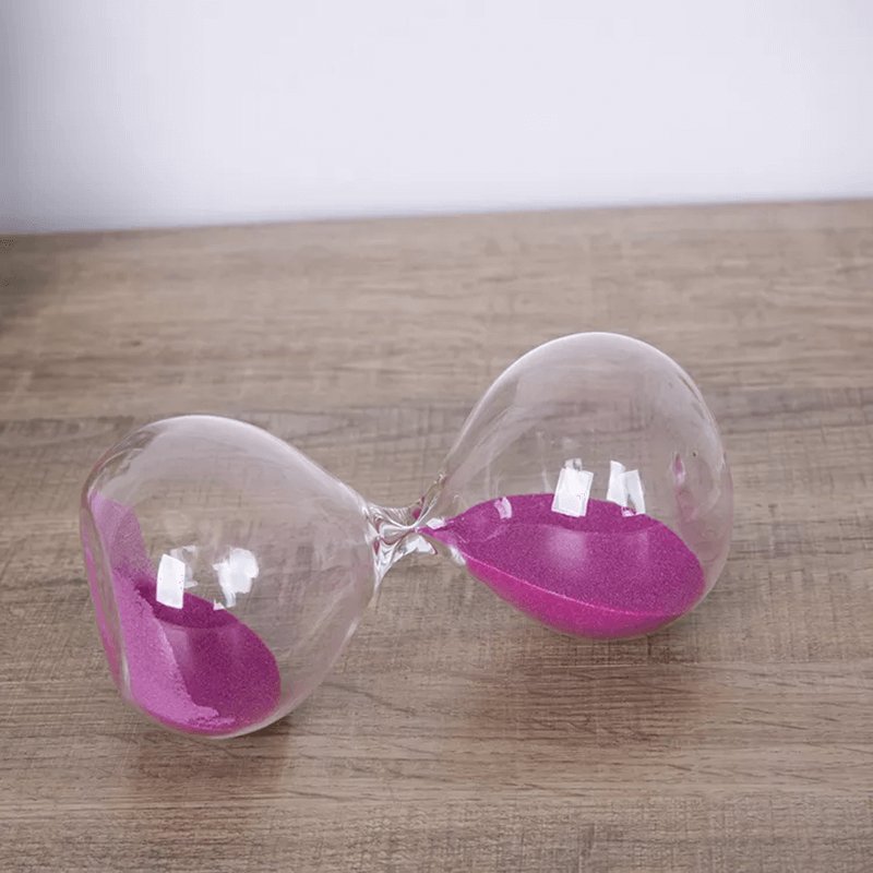 Hour glass sand watch decor