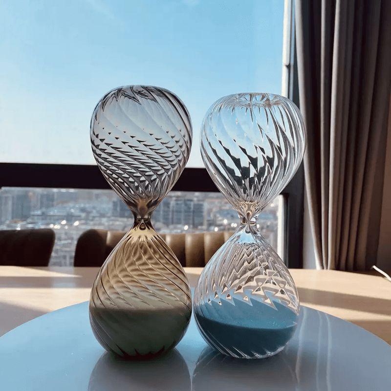 hourglass sand timer for decor