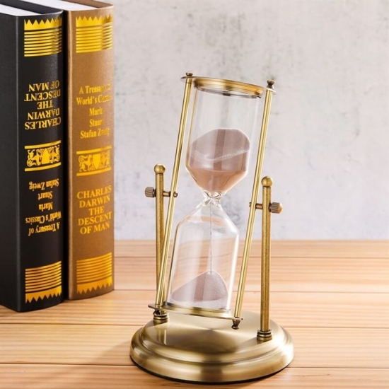 1917 rotating sand timer