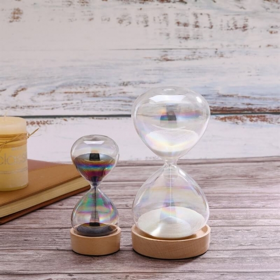 Rainbow sand timer