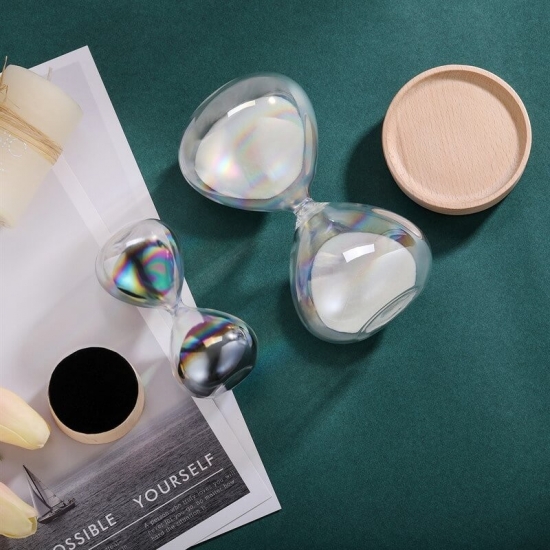 Rainbow sand timer