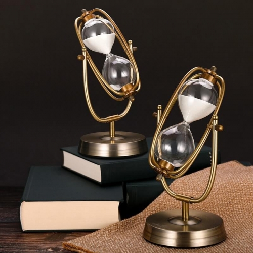 Large hourglass sand timer