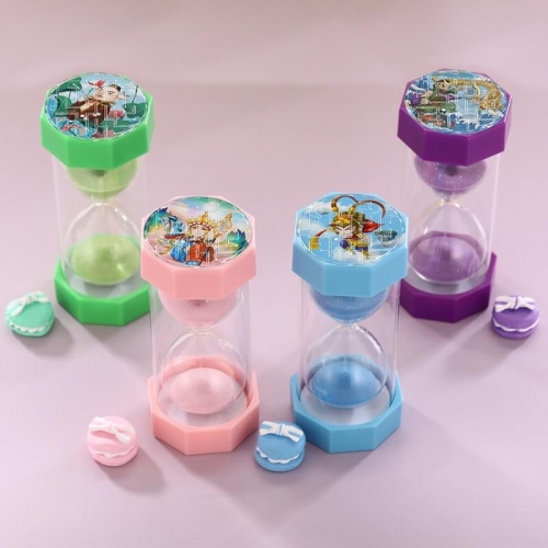 Plastic game hourglass timer