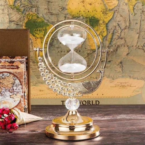 Peacock sand timer