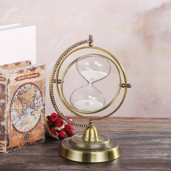 Large hourglass sand timer