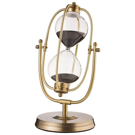 Large hourglass sand timer