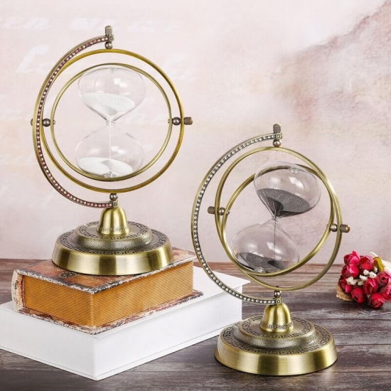 Large hourglass sand timer