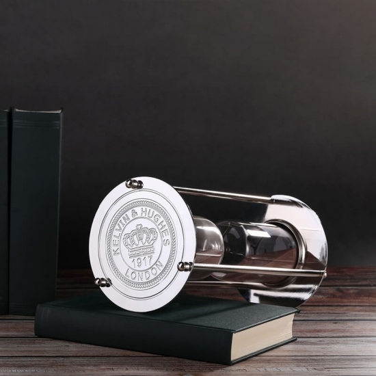 Brass hourglass
