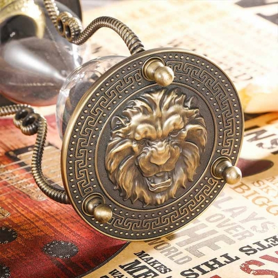Metal hourglass 30 minute sand timer