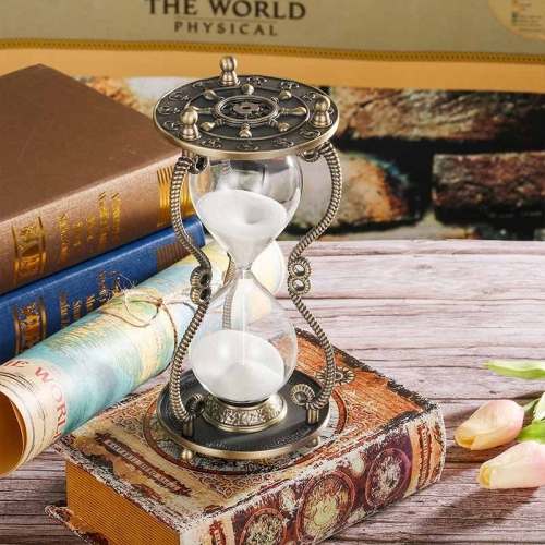 Rudder hourglass timer