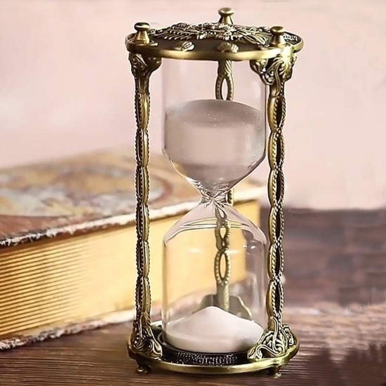 Decorative nordic hourglass