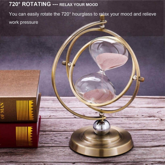 Globe sand timer