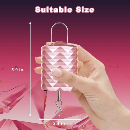 Rose gold lithium battery wind spinner motor