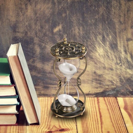 Rudder hourglass timer