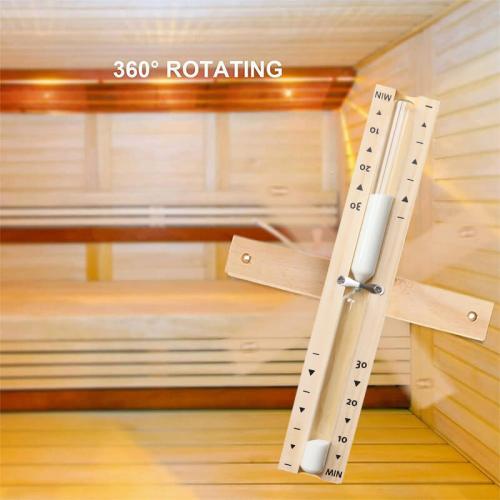 Sand timer sauna
