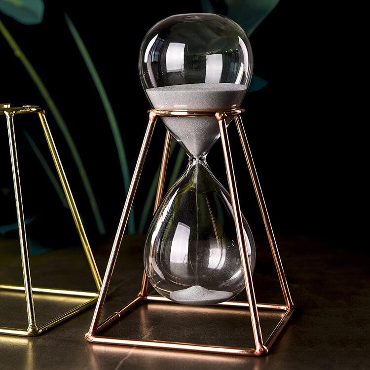 Gold hourglass decor manufacturer