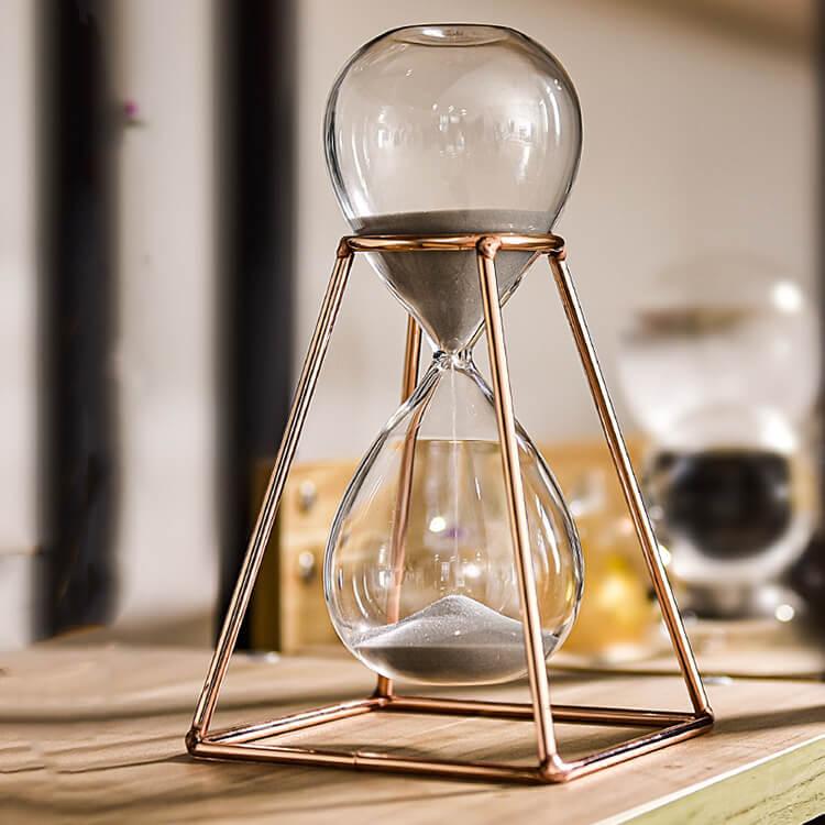 Gold hourglass decor manufacturer