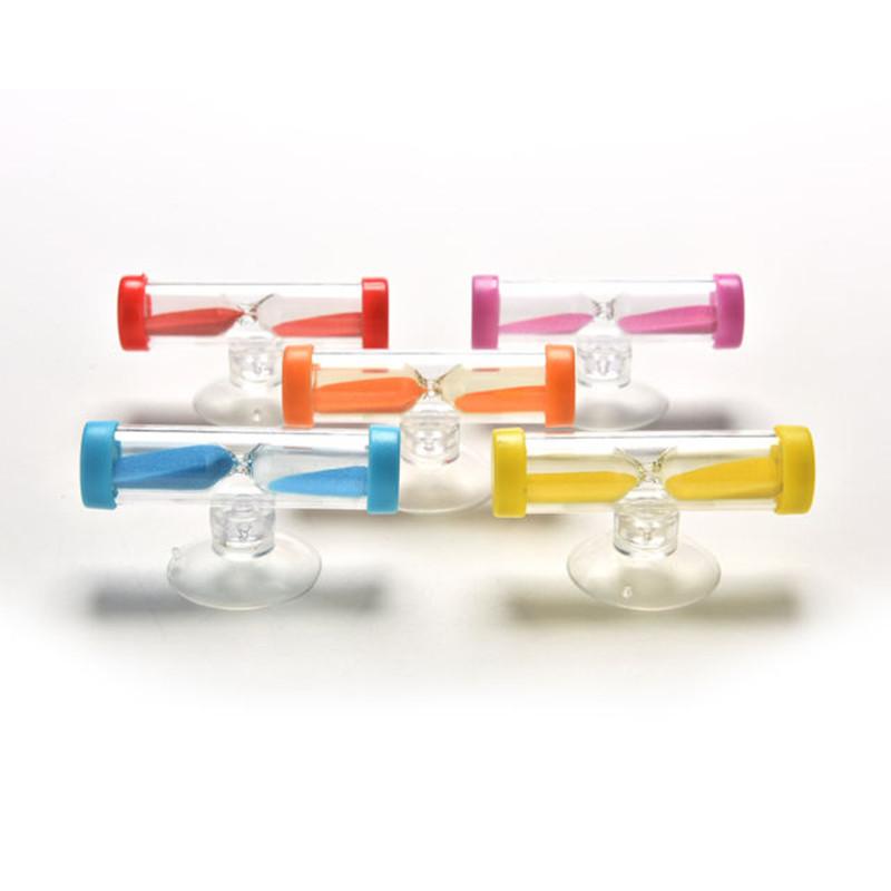 Plastic sucker hourglass