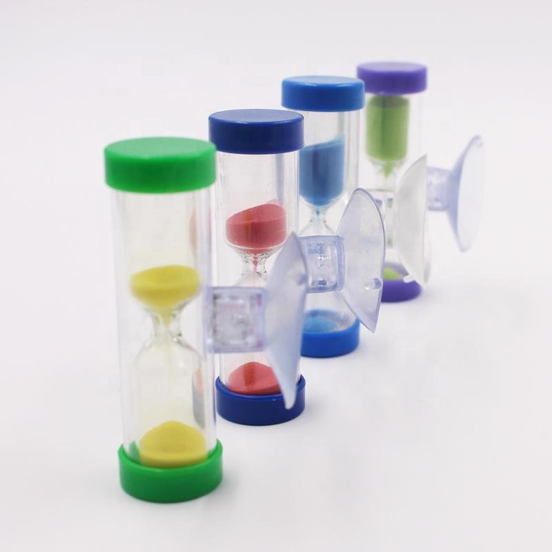 Plastic sucker hourglass