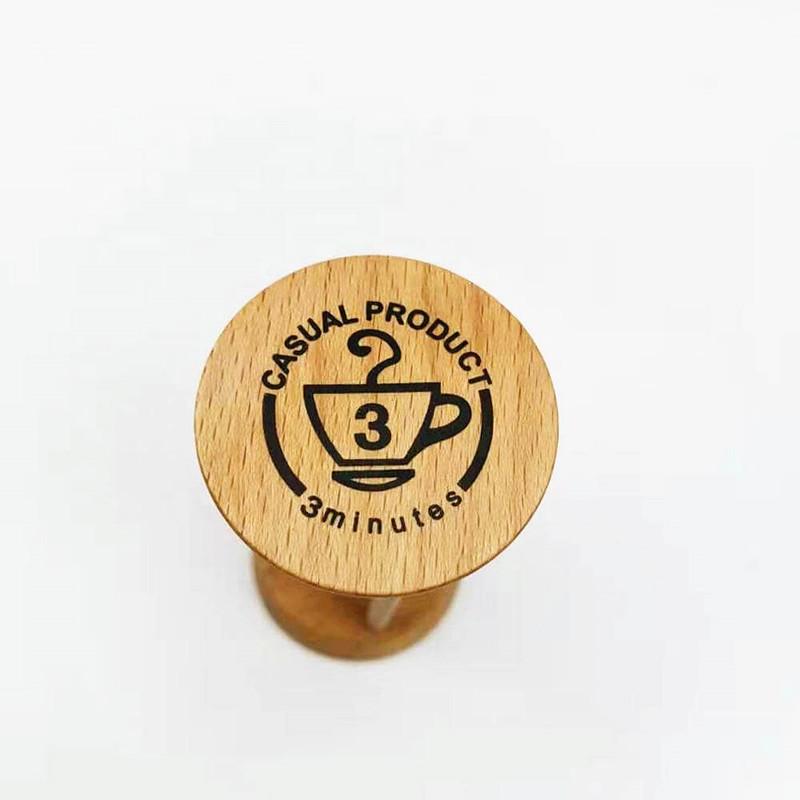 wood tea timer sand