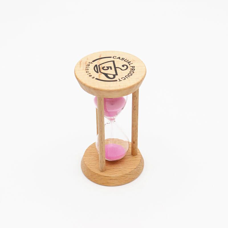 wood tea timer sand
