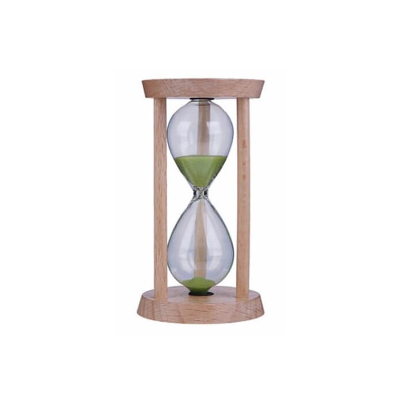 wood tea timer sand