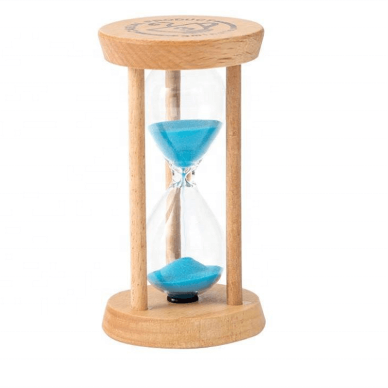 wood tea timer sand