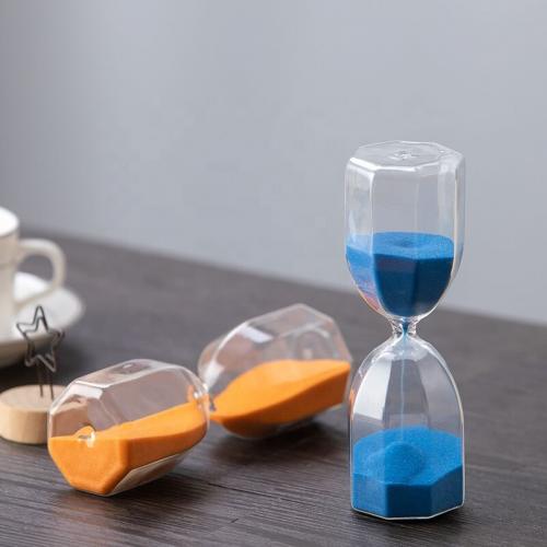 Colorful hourglass sandglass timer