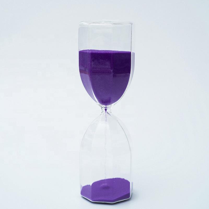Colorful hourglass sandglass timer