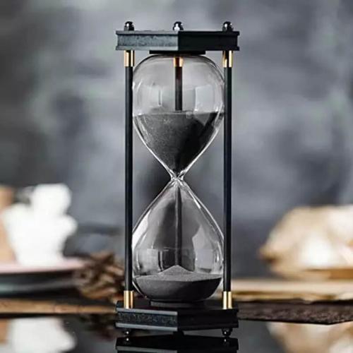 Large hourglass sand timer