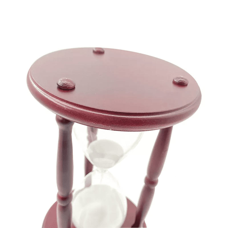 large hourglass timer 60 minute decorative wooden sandglass