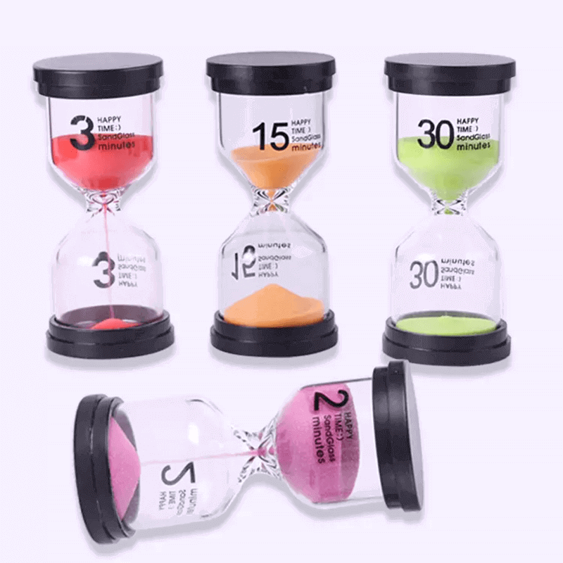 Colorful Sandglass Timer Clock Customized