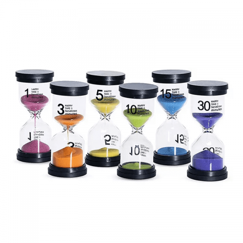 Colorful Sandglass Timer Clock Customized