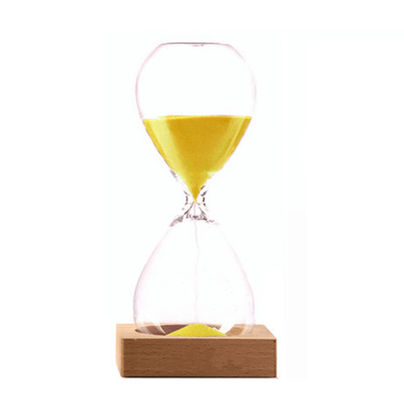 Glass Sandglass Creative Gifts and Office Decoration