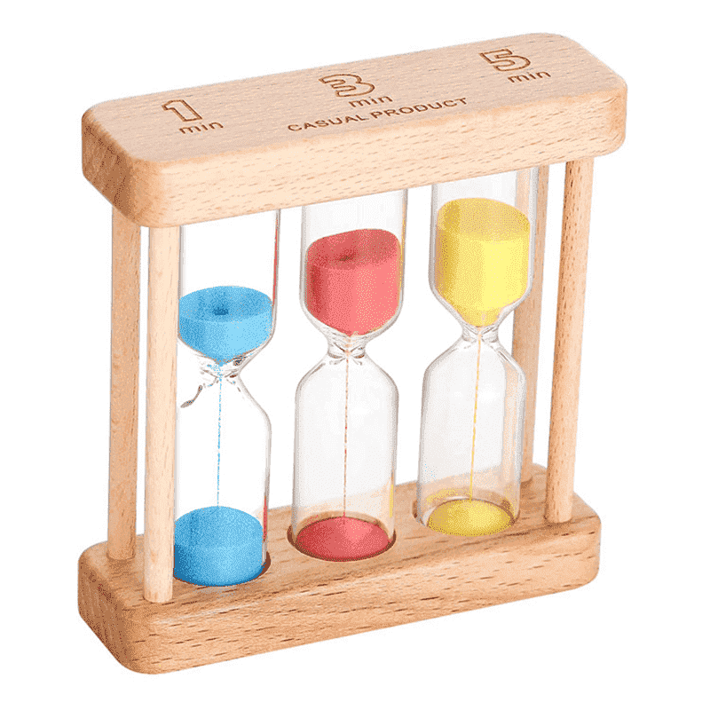 Sand Wood Timer Decor for Home